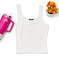 Ambiance Camiseta sin mangas 2x2 con doble satén 77164