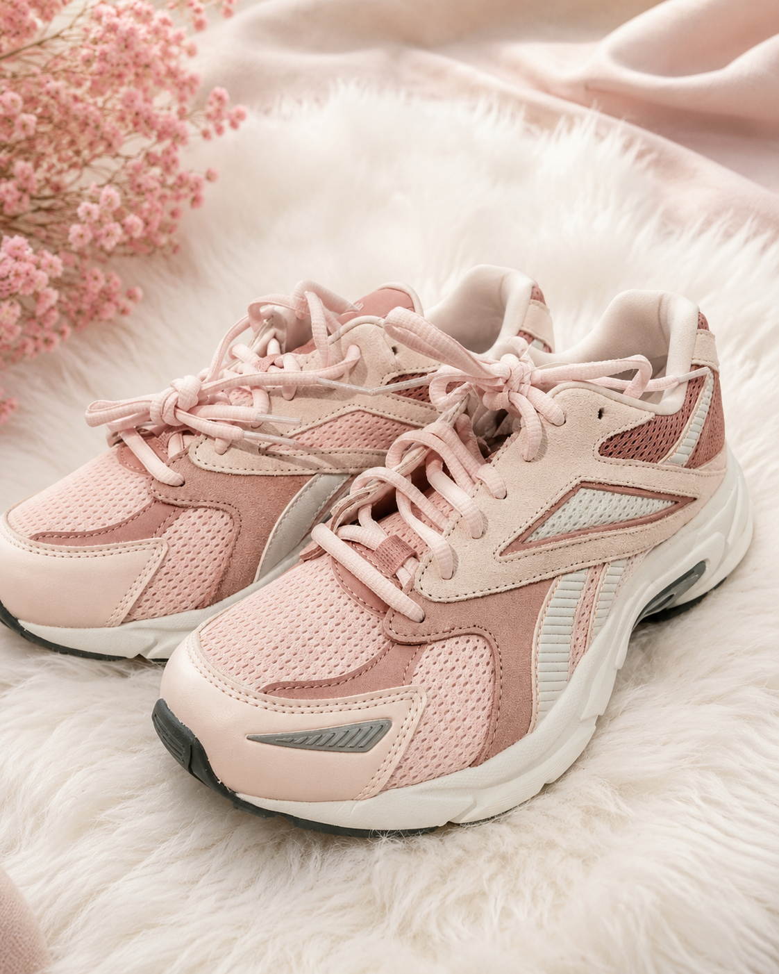 Rebook Tenis Rosa